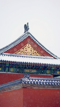 天壇雪景
