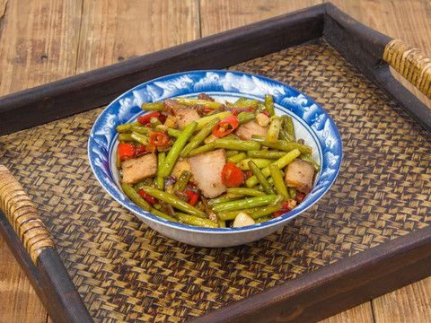 蒜苗炒臘肉