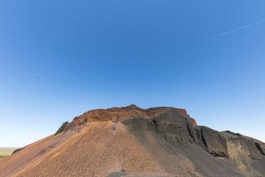 烏蘭達(dá)火山航拍俯拍