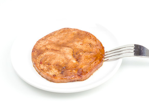 西餐煎牛排午餐白底