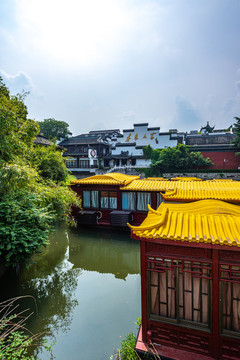 南京夫子廟秦淮河景區(qū)景觀