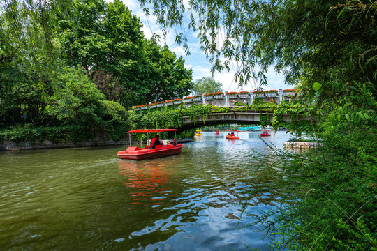 上海長風(fēng)公園景觀