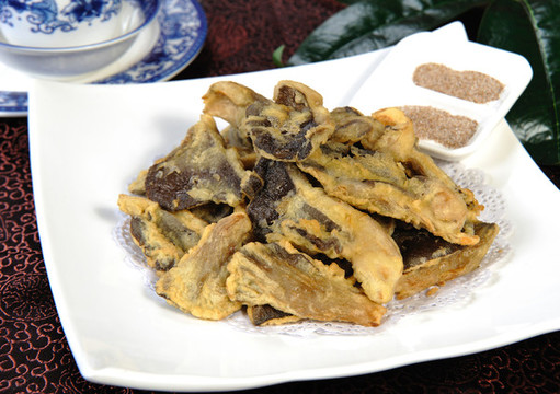 軟炸平菇