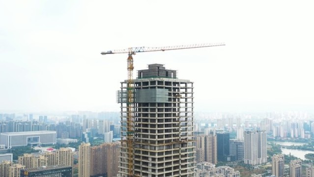 航拍吉安國(guó)貿(mào)中心大廈