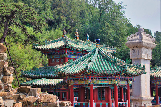 北京頤和園與古建筑群