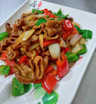 青椒炒大腸