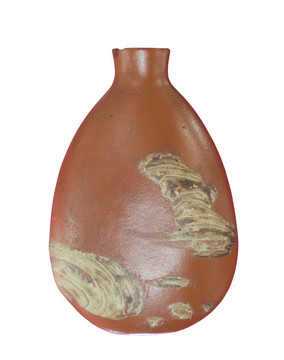 紅陶鼻煙壺