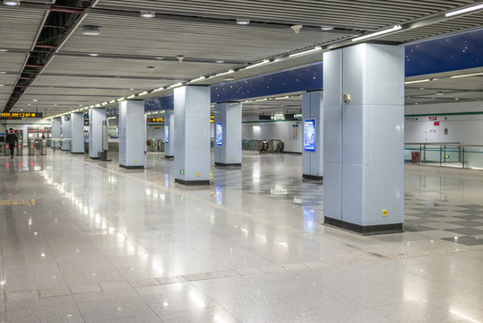 地鐵站內(nèi)部空間
