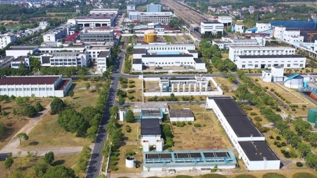 航拍江西吉安電廠