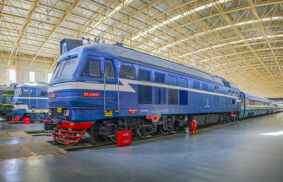 東風(fēng)8型內(nèi)燃機車高清大圖