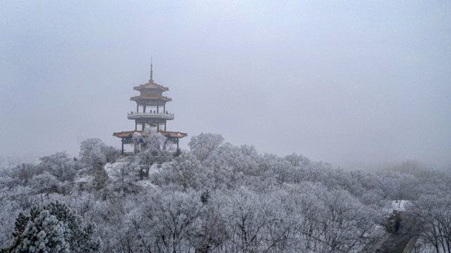 霧凇美景