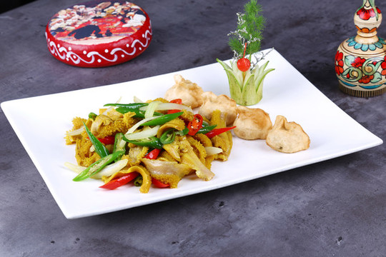 小炒牛肚