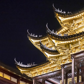 古建筑飛檐翹角
