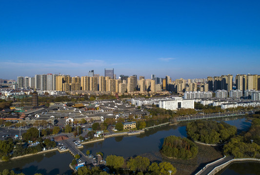 江蘇省淮安市楚秀園城市風(fēng)光
