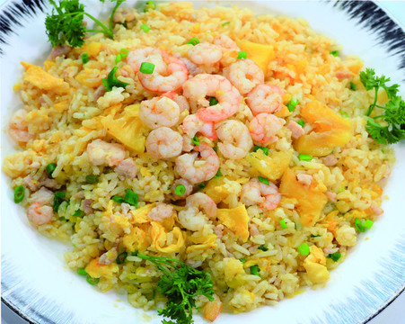 菠蘿海鮮炒飯