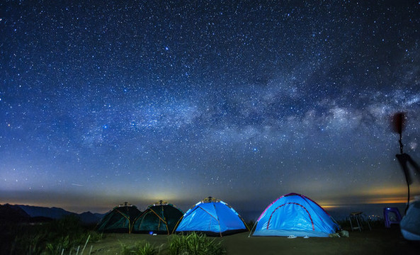 星空露營