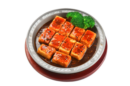 鐵板豆腐