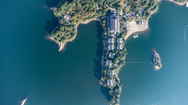航拍島嶼