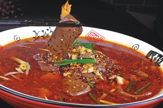 毛血旺