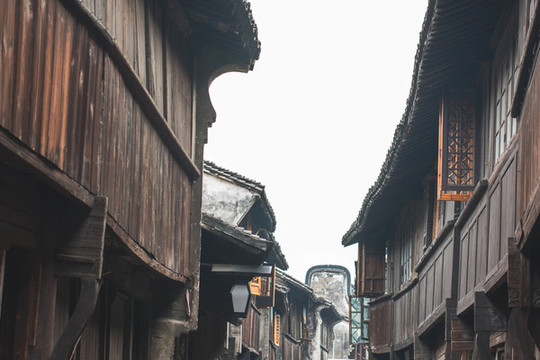 烏鎮(zhèn)江南木制建筑