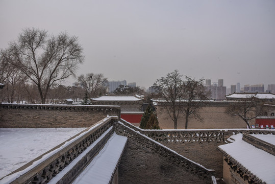 太原永祚雙塔寺古建筑