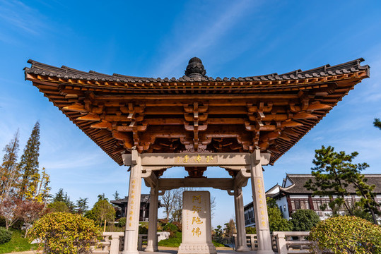 中國(guó)揚(yáng)州大明寺的弘佛亭