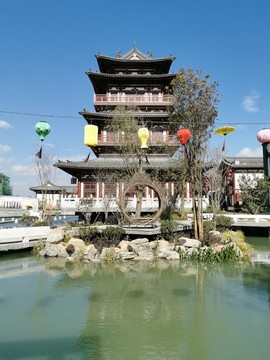 中式古建商業(yè)街