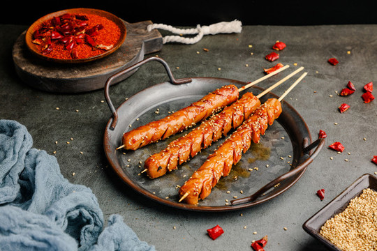 炸雞肉腸