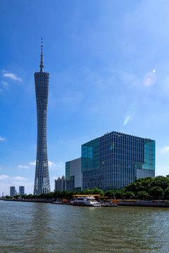 廣州珠江地標(biāo)建筑