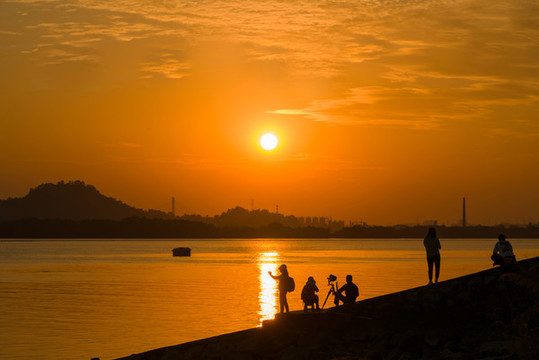 看夕陽