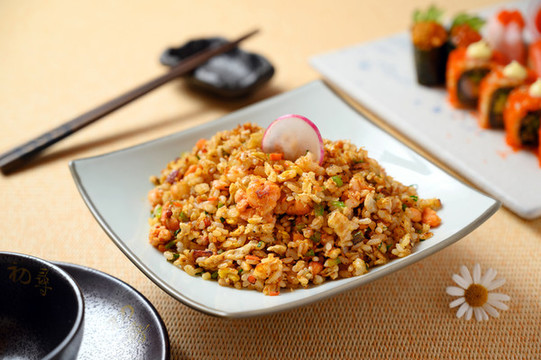 三文魚(yú)炒飯