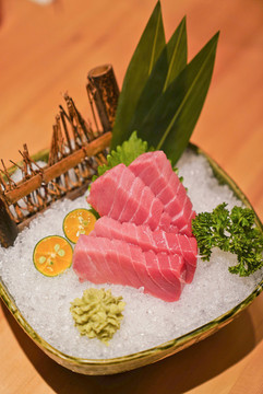 藍(lán)旗金槍魚日本料理美食大腹中腹