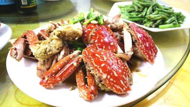 炒花蟹