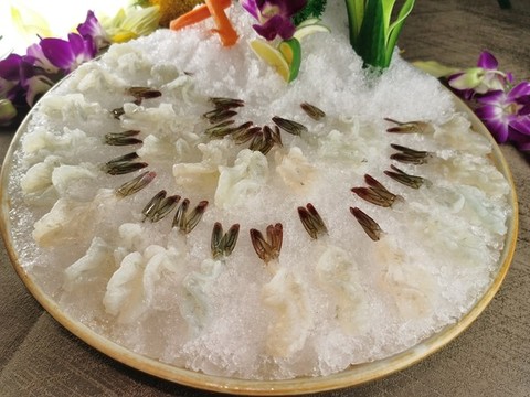 竹節(jié)蝦刺身