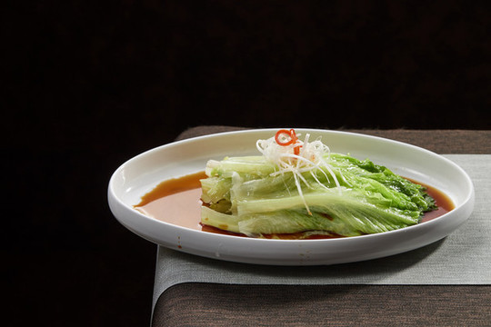 白灼羅馬生菜