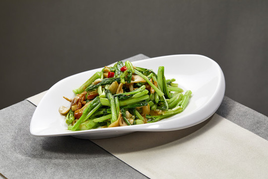 野山椒炒菜心