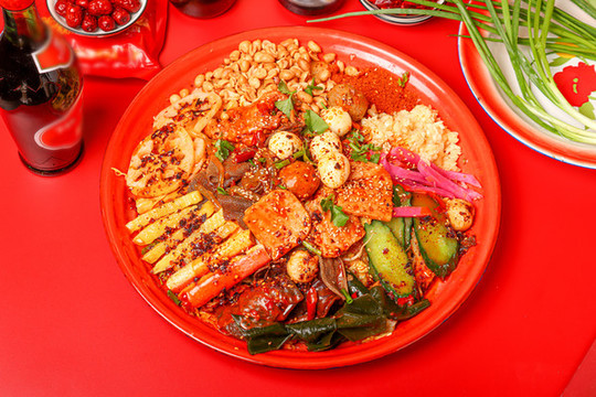 重慶干拌冒菜