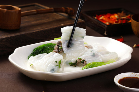 香菜牛肉腸