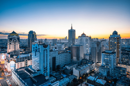 中國(guó)黑龍江省哈爾濱市城市風(fēng)光