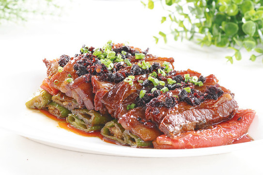 虎皮尖椒燒肉
