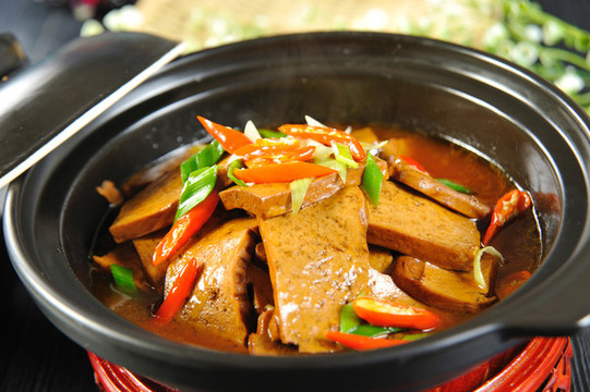 農(nóng)家香干煲