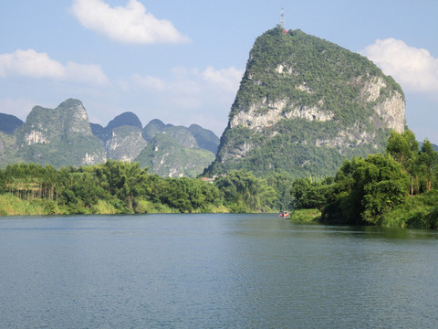 廣西宜州懷遠(yuǎn)八灘山