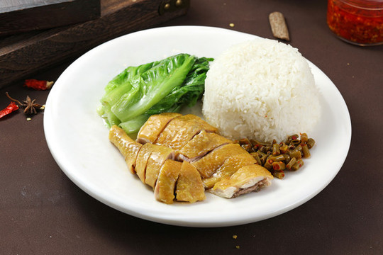 鹽焗雞飯