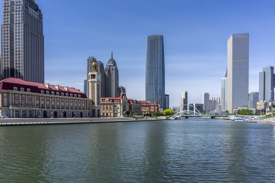 天津城市建筑天際線