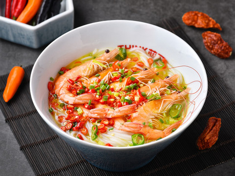 鮮蝦湯粉
