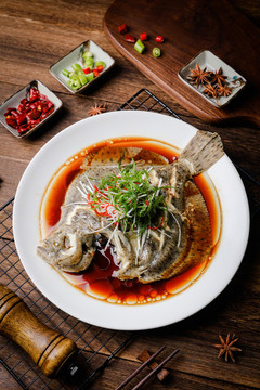 清蒸多寶魚
