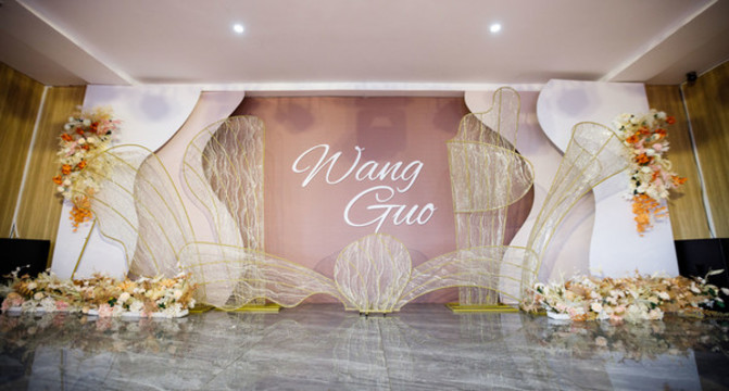 香檳婚禮現(xiàn)場