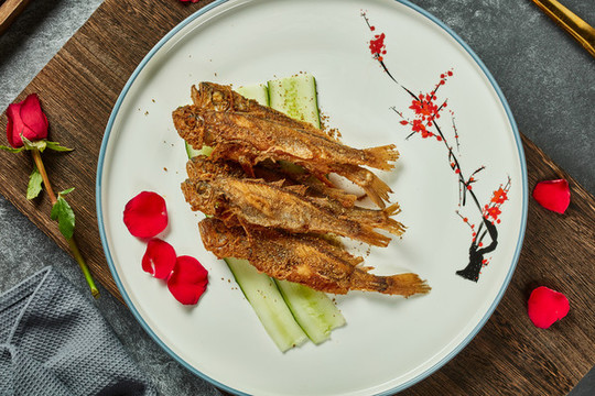 干炸小黃魚