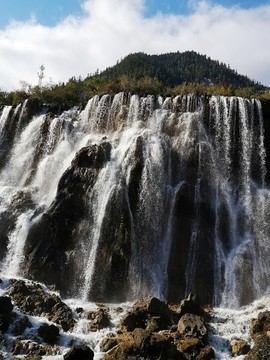 高山瀑布