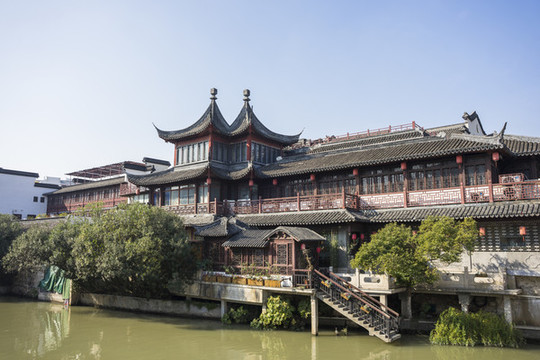 南京夫子廟仿古建筑群